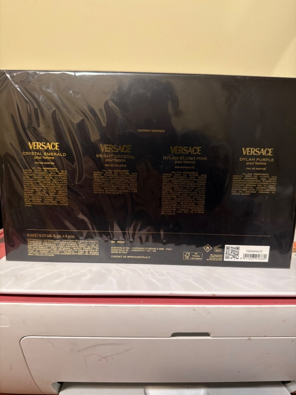 Versace Versace Miniatures Collection, 4Pc Mini Gift Set - Picture 2 of 2